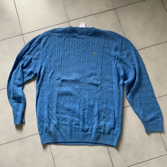 Lacoste Other - Blue knit Lacoste sweater